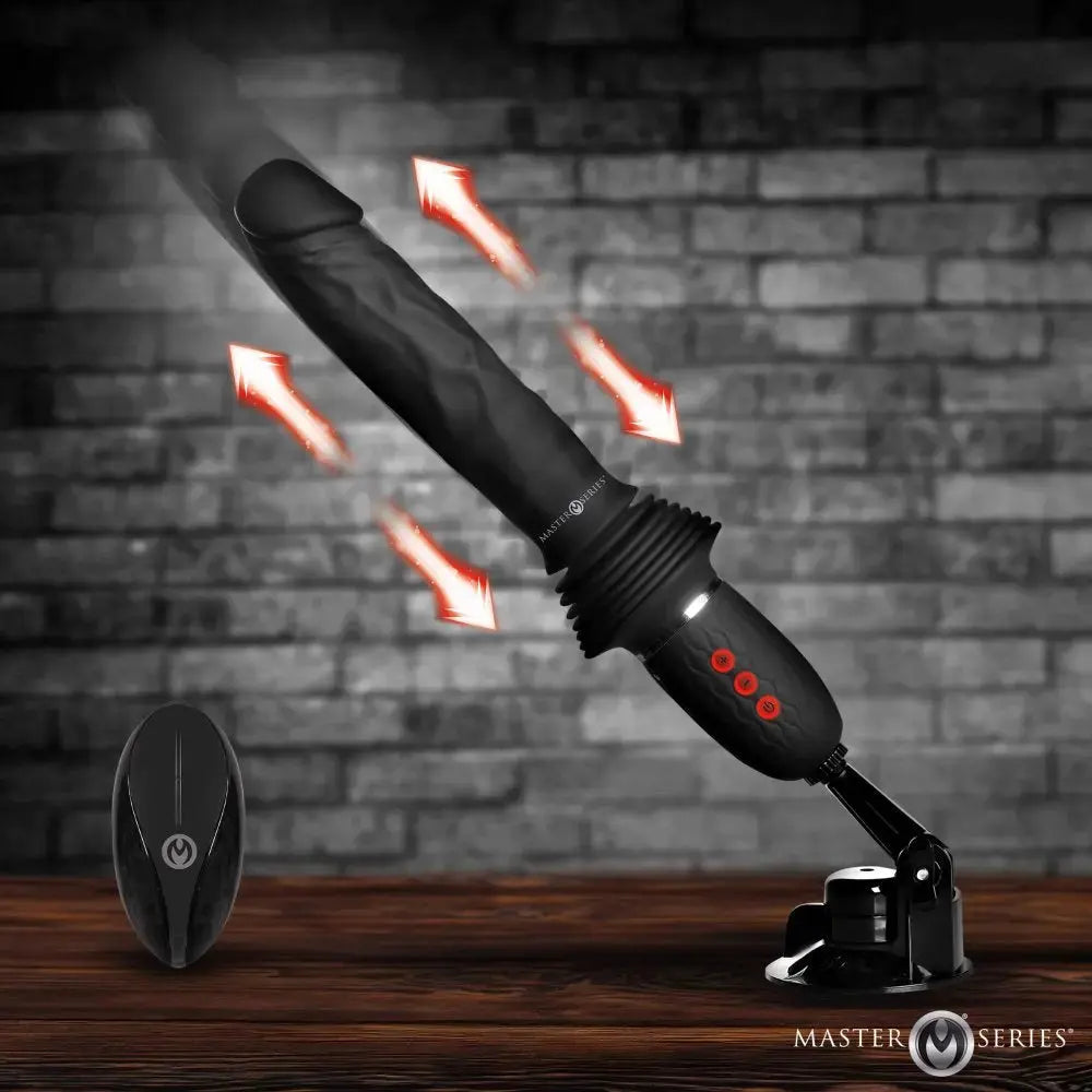 safest vaginal lubricant Power Pounder Review 2025 Vibrating Thrusting Dildo Sex Toy – BBD Brands