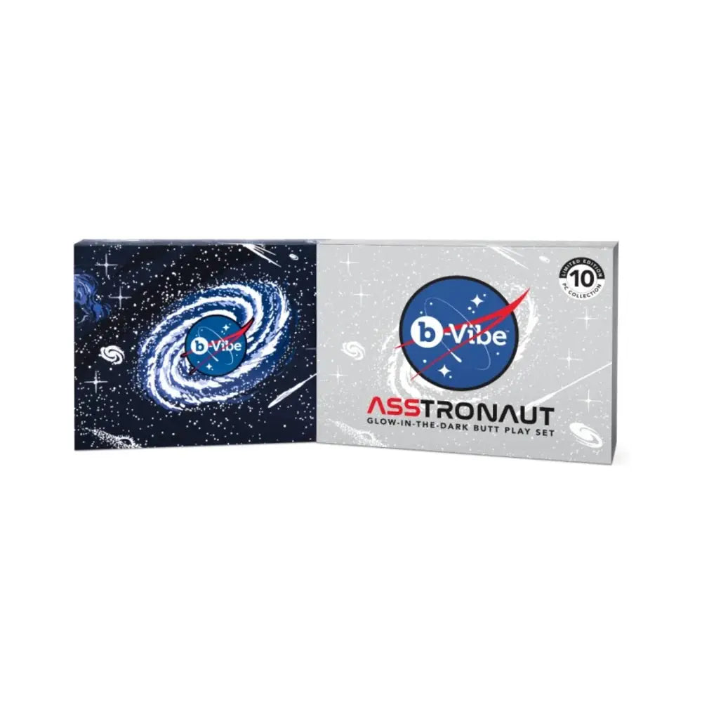 10-Piece Anal Training Kit Asstronaut Glow-in-the-Dark Butt Play Set Anal Training
