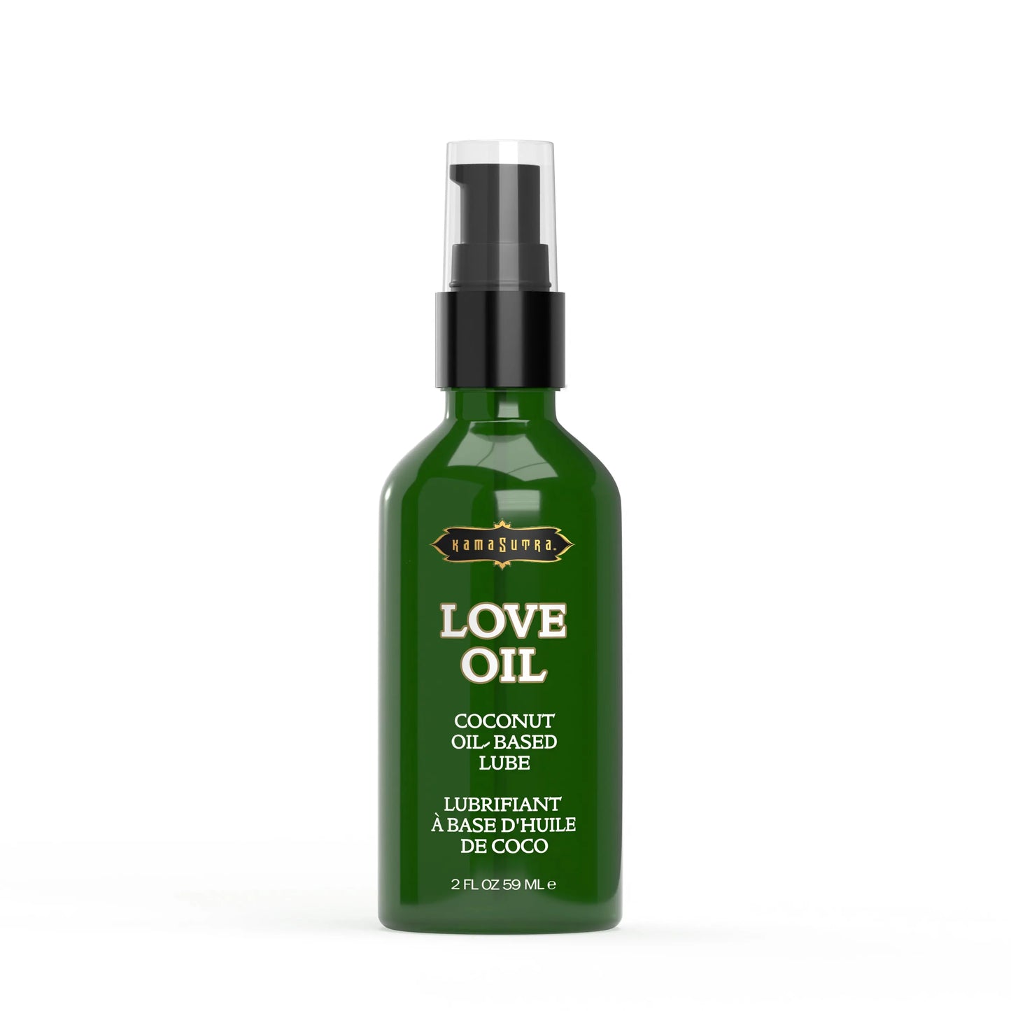 Love Oil (coconut oil based) 2 fl oz/59 ml Lubricant