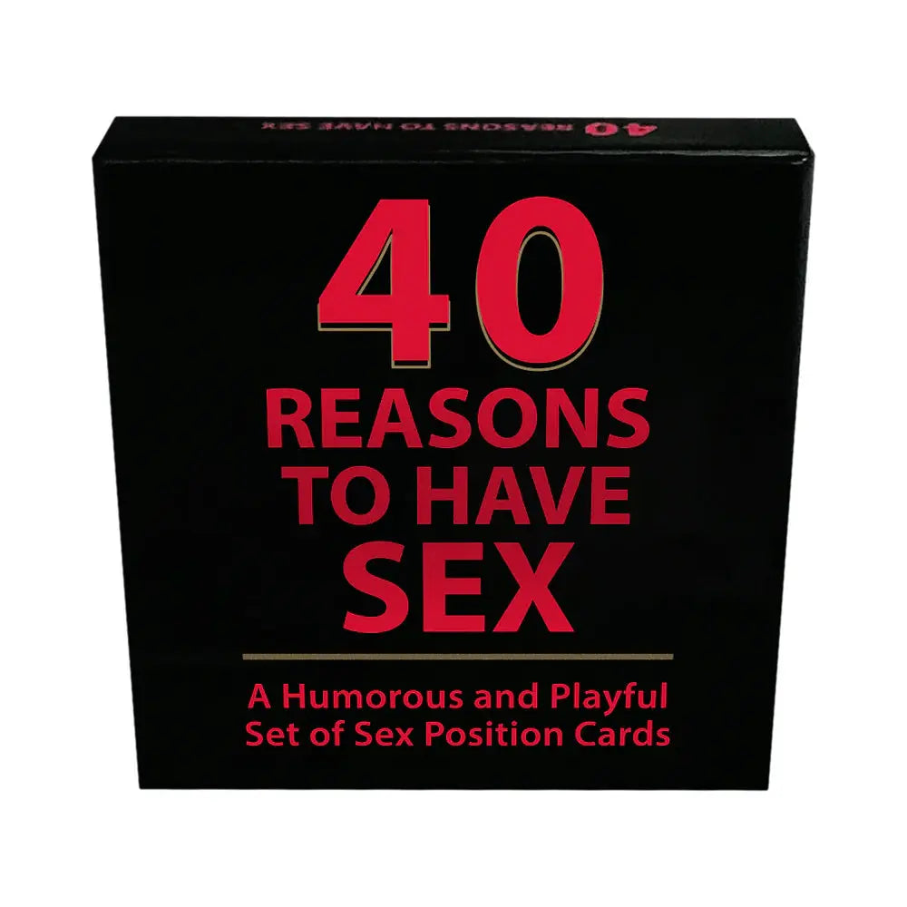 40 Reasons to Have Sex Cards Games - Couples