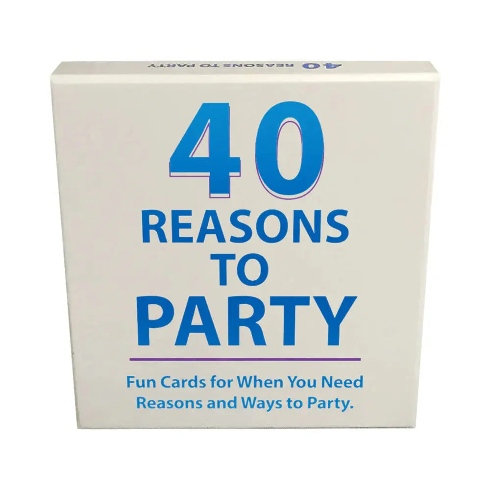 40 Reasons to Party Cards Games - Adult Party Games
