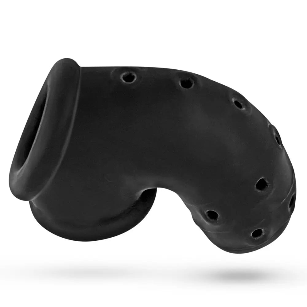 AIRLOCK, air-lite vented chastity, BLACK ICE BDSM