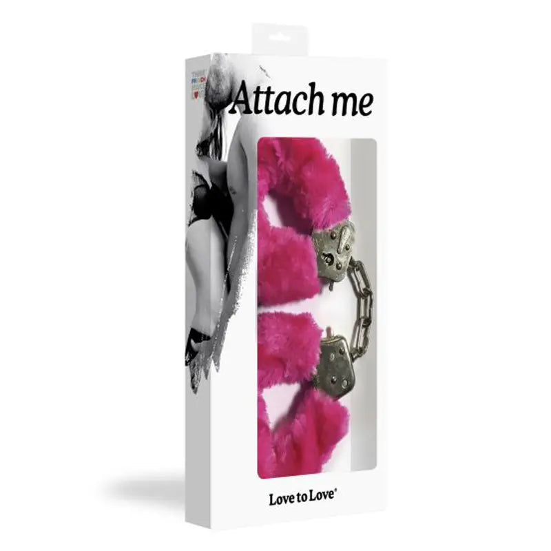 ATTACH ME - HANDCUFFS PINK BDSM