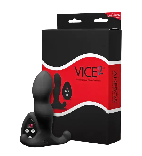 Aneros Vice 2 Prostate Stimulator w/ Remote - Black Prostate Play