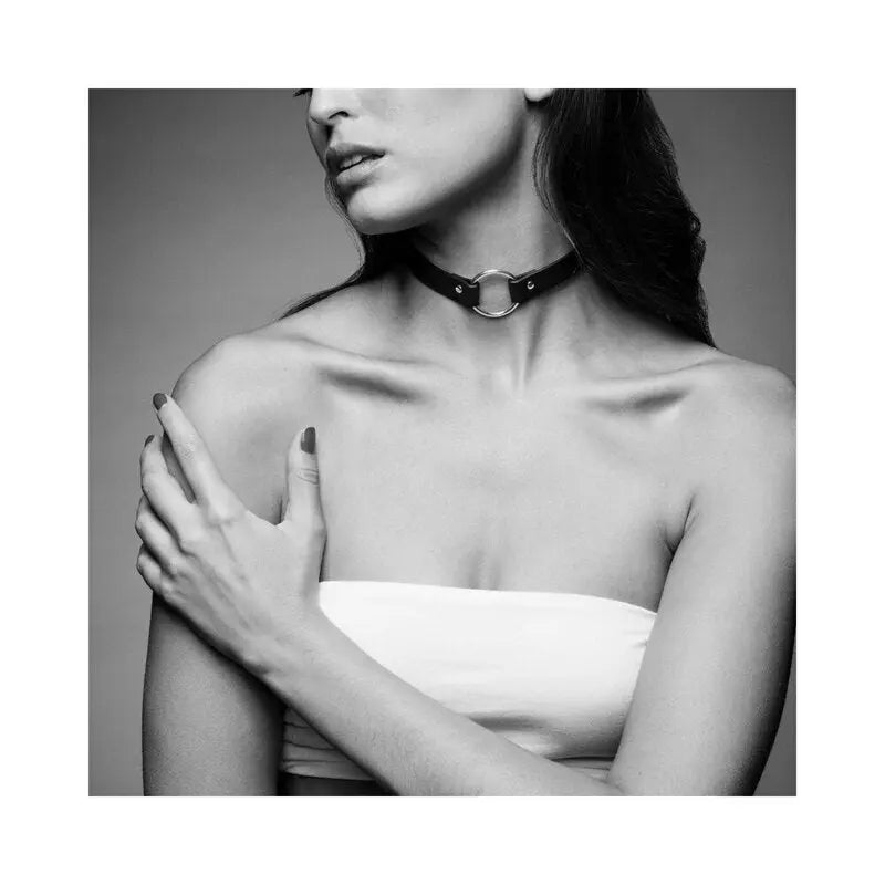 Bijoux Indiscrets Maze Single Ring Choker Fetish - Cuffs & Restraints