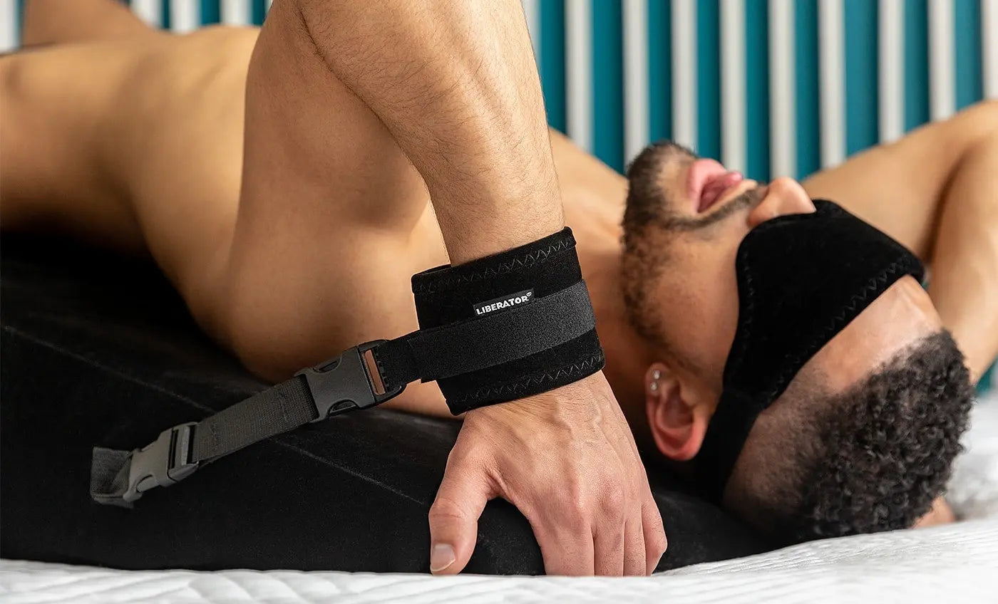 Black Label Ramp W/Cuffs Black BDSM