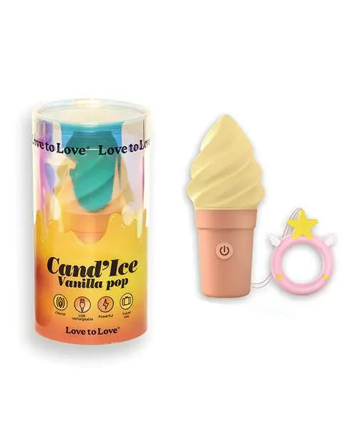 Cand’ice Ice Cream Vibrator – Compact Powerful Clitoral Stimulator Clitoral Stimulators