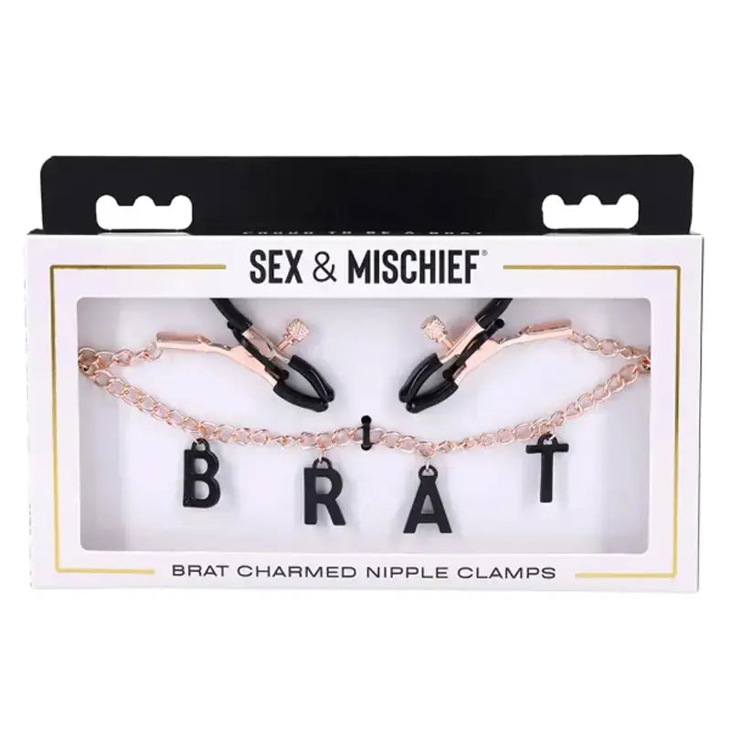 Charmed Brat Nipple Clamps Brat Nipple Clips Nipple Toys Nipple and Clit Toys