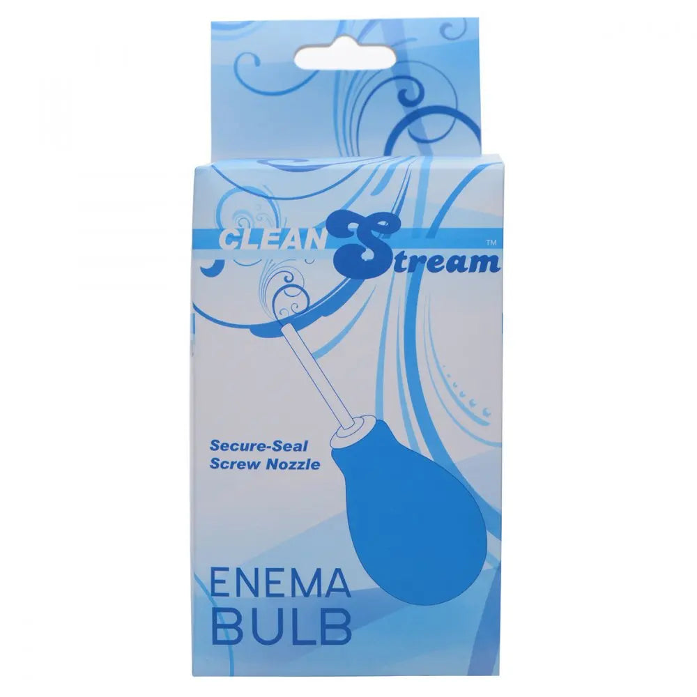CleanStream Enema Bulb Blue Anal Prep