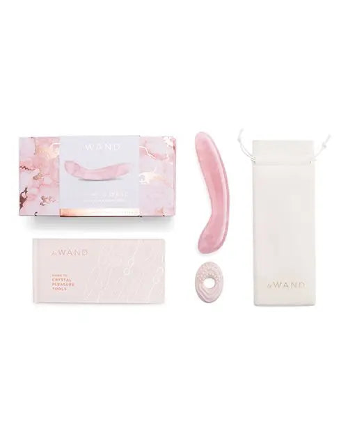 Crystal G Wand - Rose Quartz Sex Toy Crystal Dildo