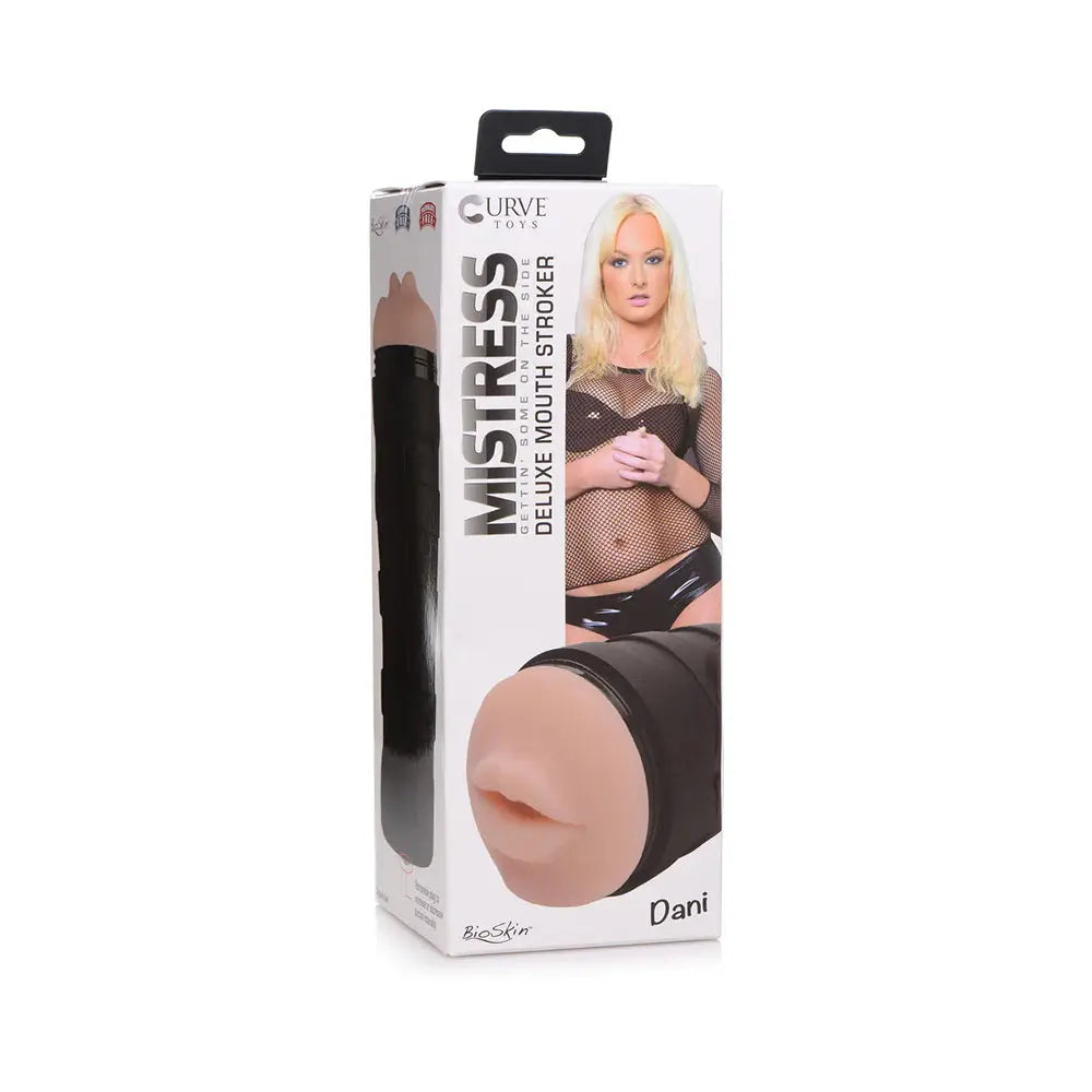 Dani Deluxe Mouth Stroker - Light Manual Stroker
