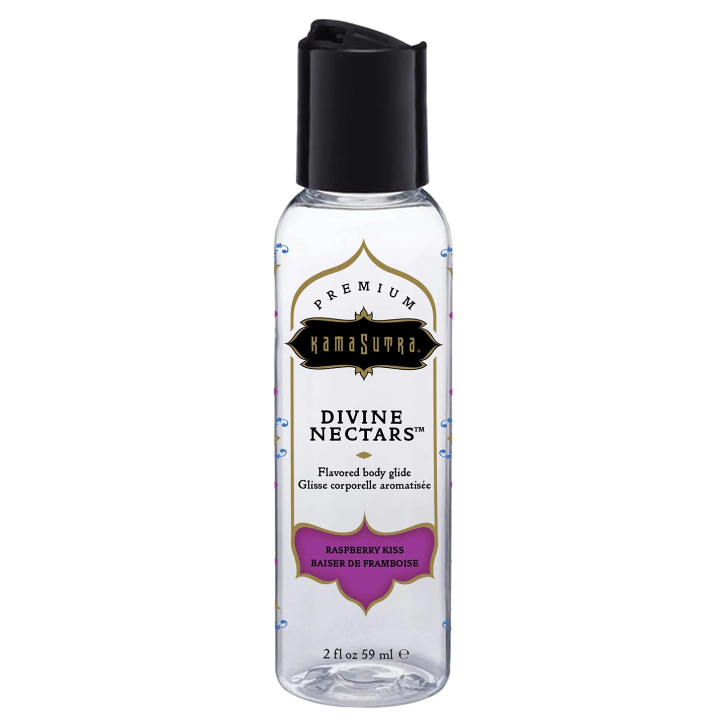 Divine Nectars Flavored Body Glide Raspberry Kiss 2 fl oz Lubes, Lotions and Accessories