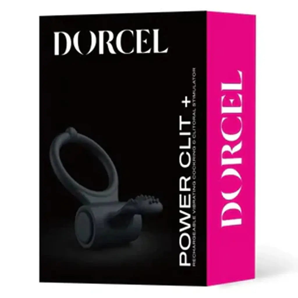 Dorcel POWER CLIT + Cock Ring Sex Toy for Couples Vibrating Cock Ring