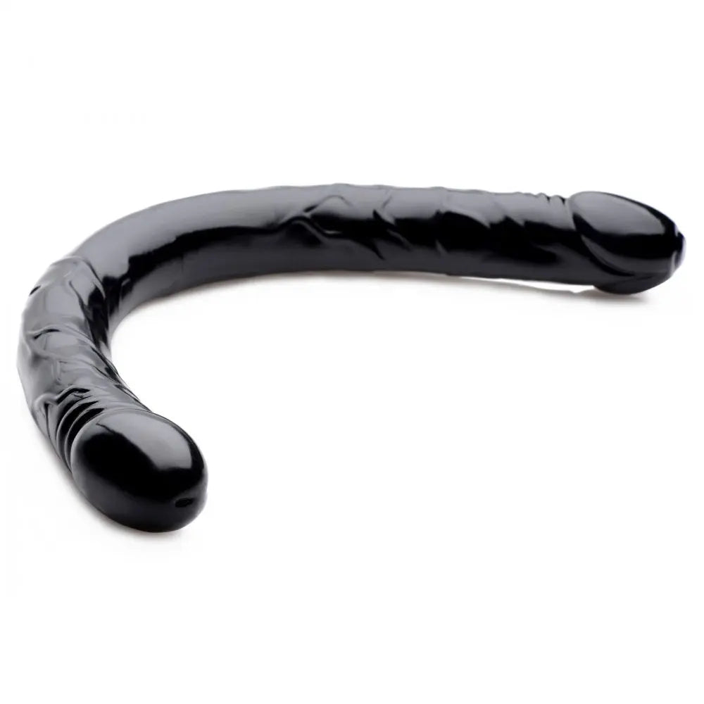 Double Ended Black Dildo Huge Dildos