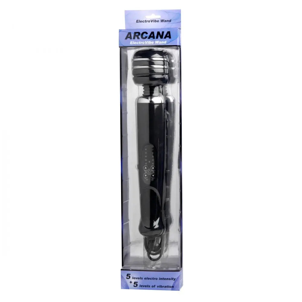 E-Stim Vibrator Zeus Arcana Electro Vibe Wand- US E-Stim Vibrator