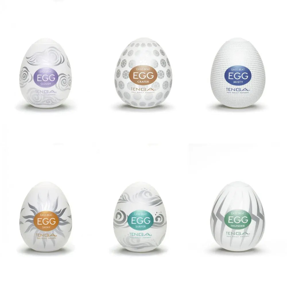 Easy Beat Egg Hard Boiled Masturbator Six Pack For Him