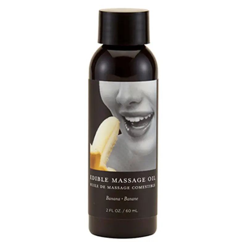 Edible Massage Oil Banana 2 fl oz / 60 ml Lubes, Lotions and Accessories
