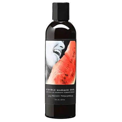 Edible Massage Oil Watermelon 8 fl oz / 237 ml Lubes, Lotions and Accessories