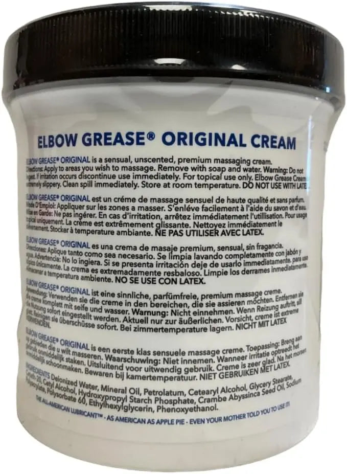Elbow Grease Original Cream - 15 oz Lubes, Lotions and Accessories