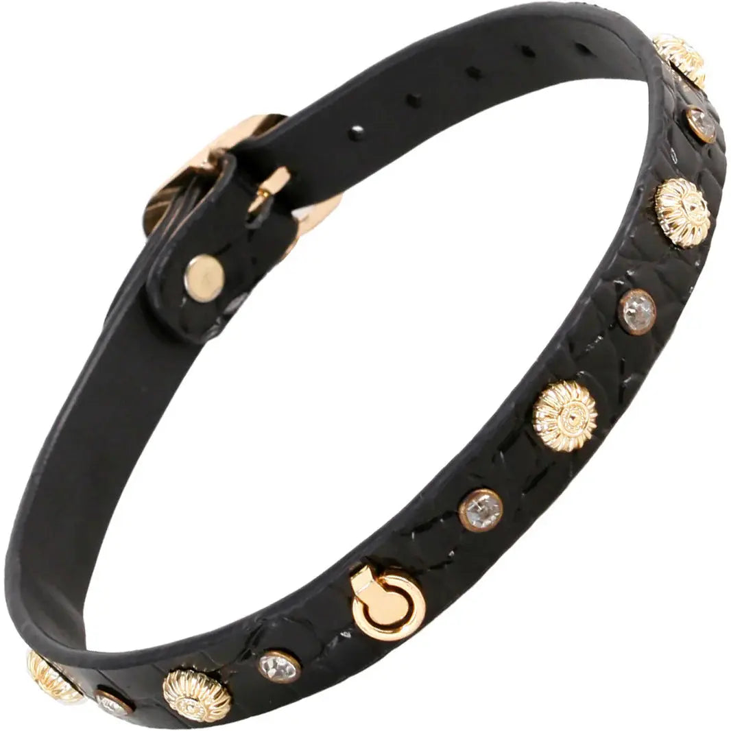Fetish & Fashion Alina Collar Black BDSM Collar Fetish - Cuffs & Restraints