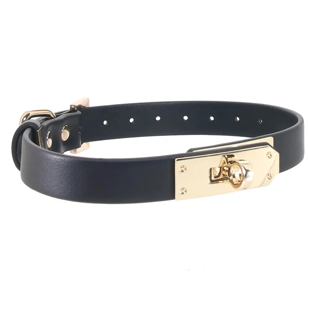 Fetish & Fashion Sadie Collar Black BDSM Collar Fetish - Cuffs & Restraints