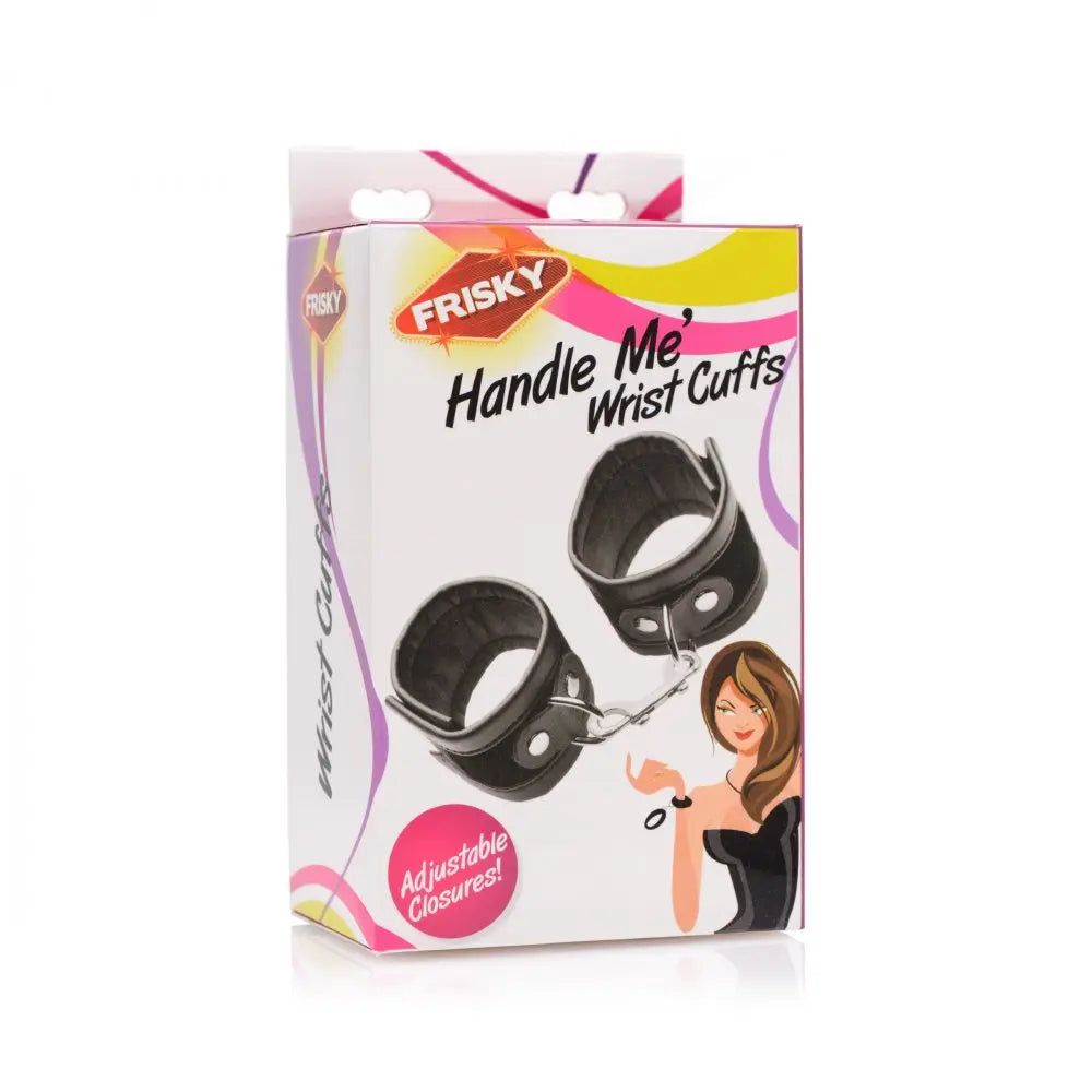 Frisky Handle Me Wrist Cuffs Bondage Cuffs Subdom Restraints and Cuffs