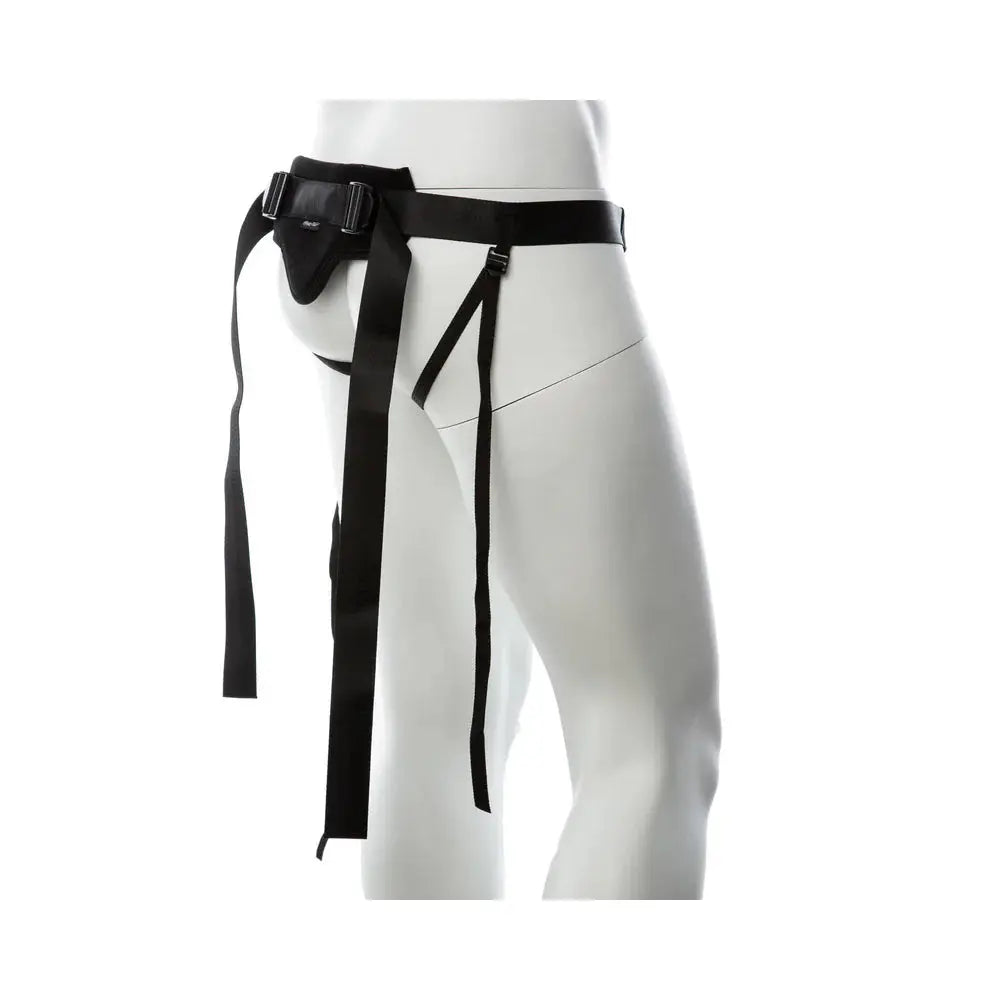 Gender Fluid Skylar Adjustable Strap-On Harness Black Harnesses