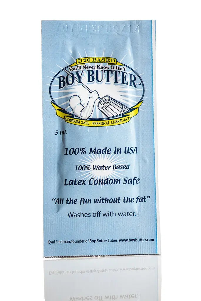 H2O Formula Single Use Packet Lubes, Lotions and Accessories