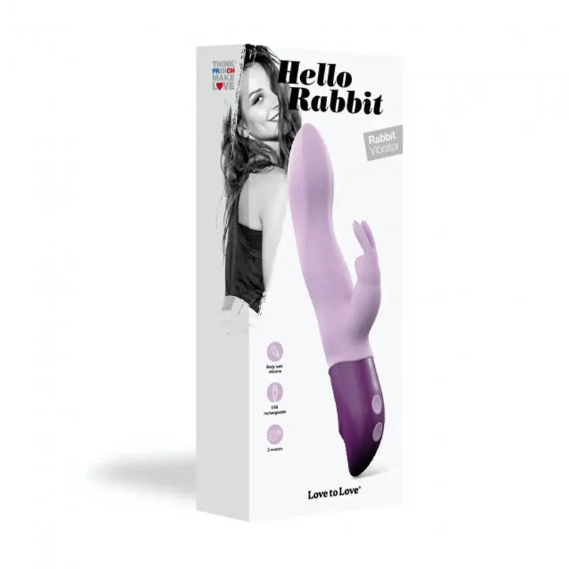 HELLO RABBIT - Rabbit Vibrator Sex Toy - VIVA MAUVE Rabbit Vibrators