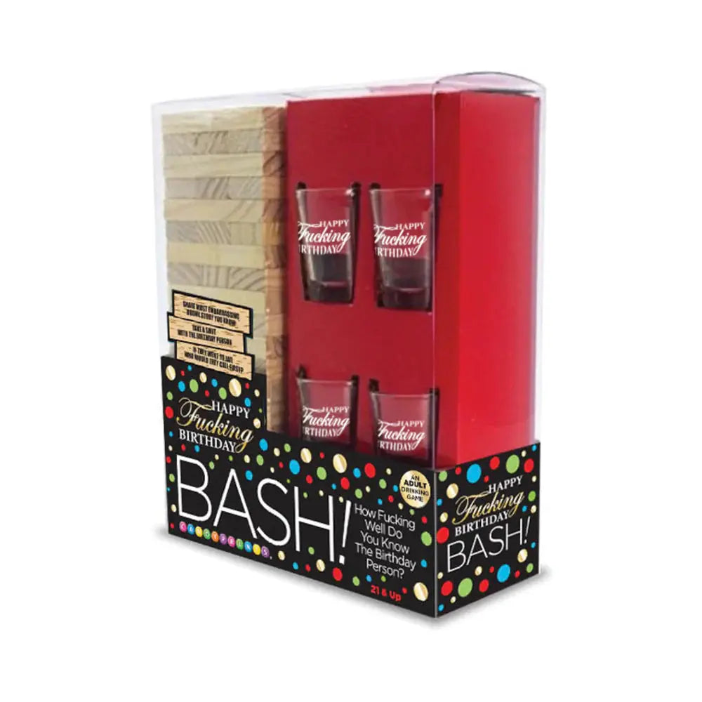 Happy Fucking Birthday Bash Drinking Game Games - Drinking