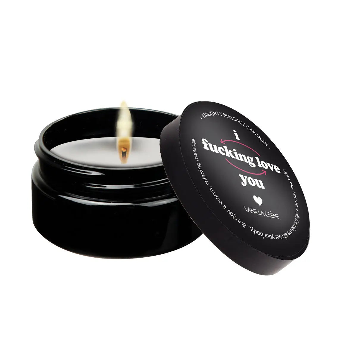 I F*cking Love You - Naughty Mini Massage Candle Lubes, Lotions and Accessories