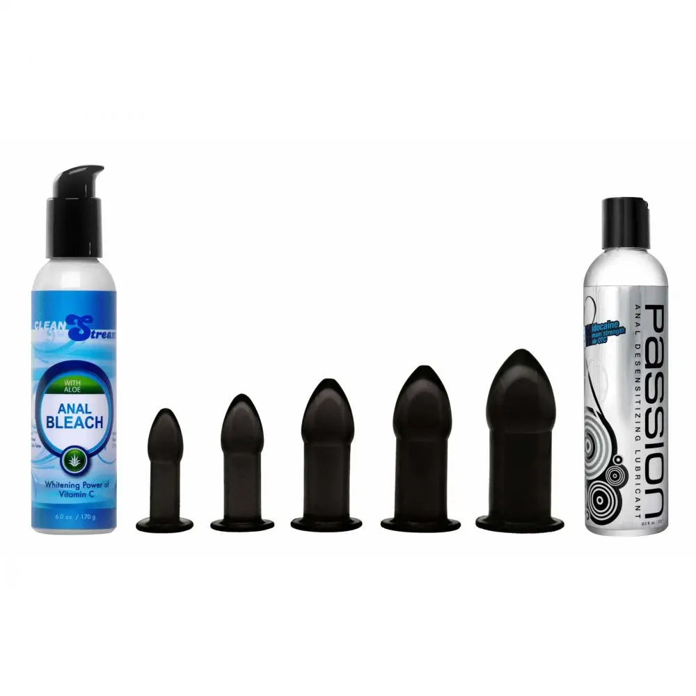 Intro to Anal Kit for Him Anal - Prostate Training Plug Kit Anal Training