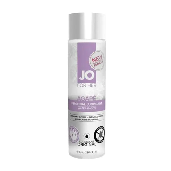 JO AGAPE Original Lubricant 4oz Lubes, Lotions and Accessories