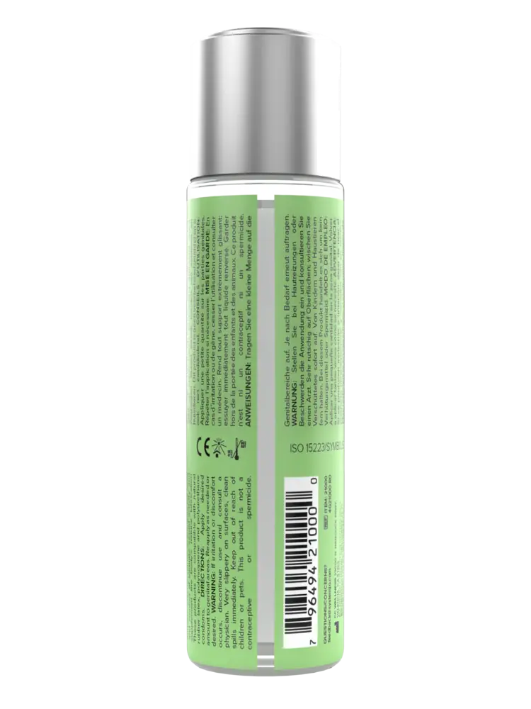 JO Cocktails - Mojito Flavored Lubricant - 2 floz 60 mL Lubes, Lotions and Accessories