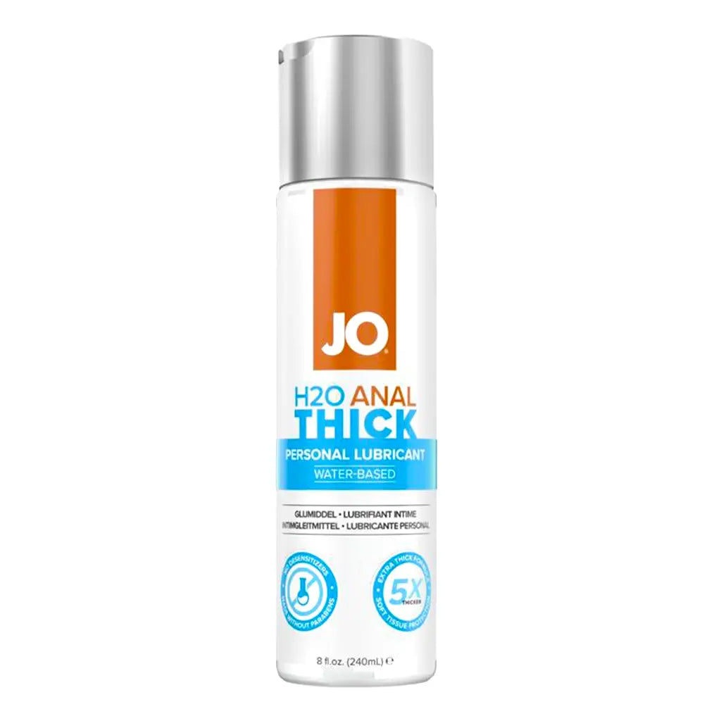 JO H2O Anal Thick - 8 oz / 240 mL Lubes, Lotions and Accessories