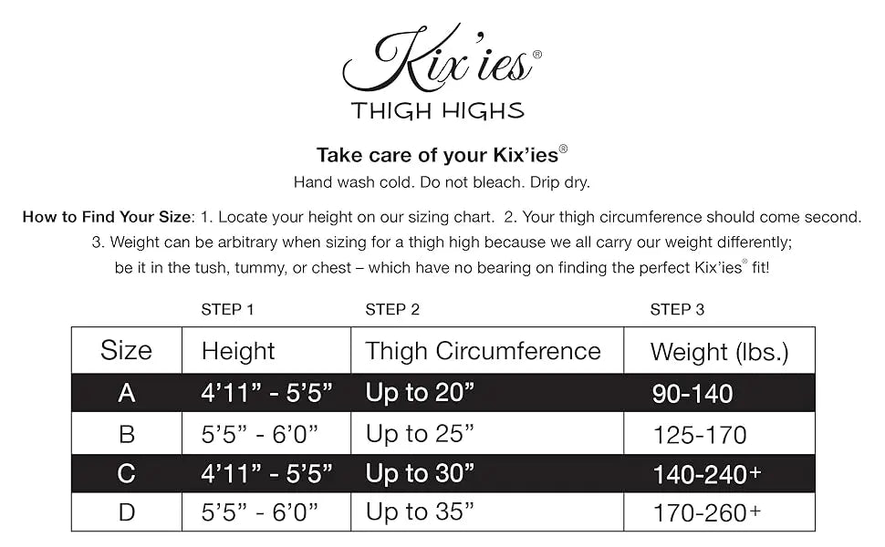 Kixies Alex Camouflage Thigh-High Size A - Camo Tights Lingerie - Stockings & Leggings