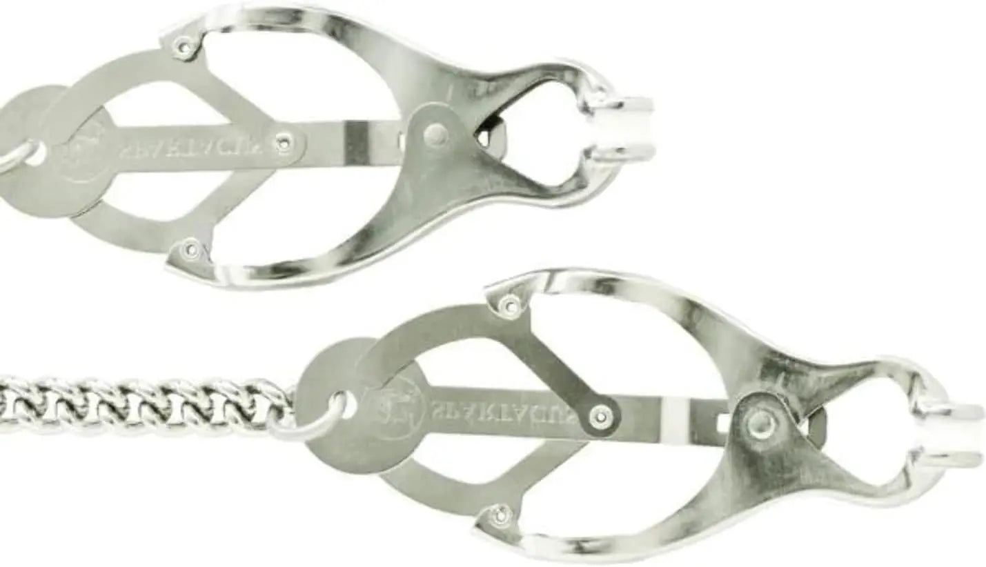 Lite Line Nipple Clamps With Curbed Chain Nipple Clamps