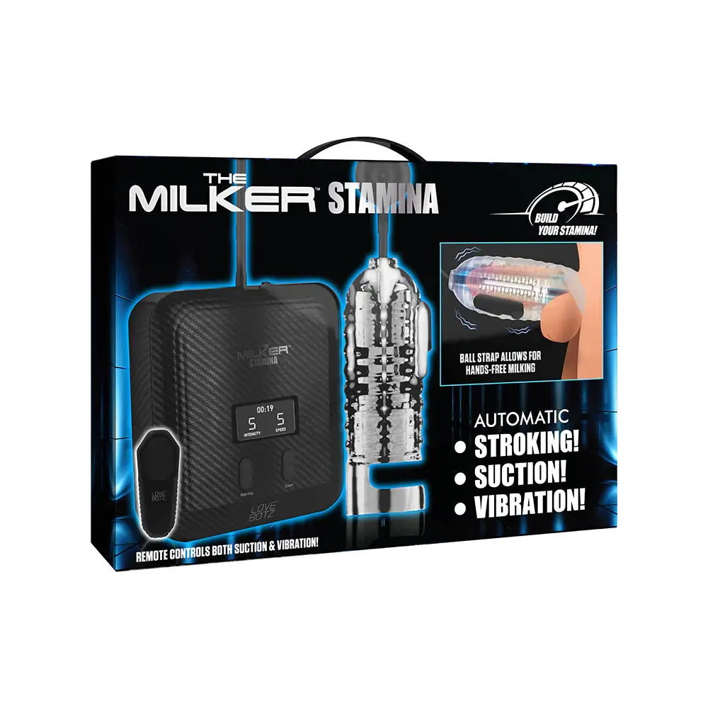 Milker Stamina Automatic Stroker - Sexual Stamina Builder Sex Toy for Men Automatic Stroker