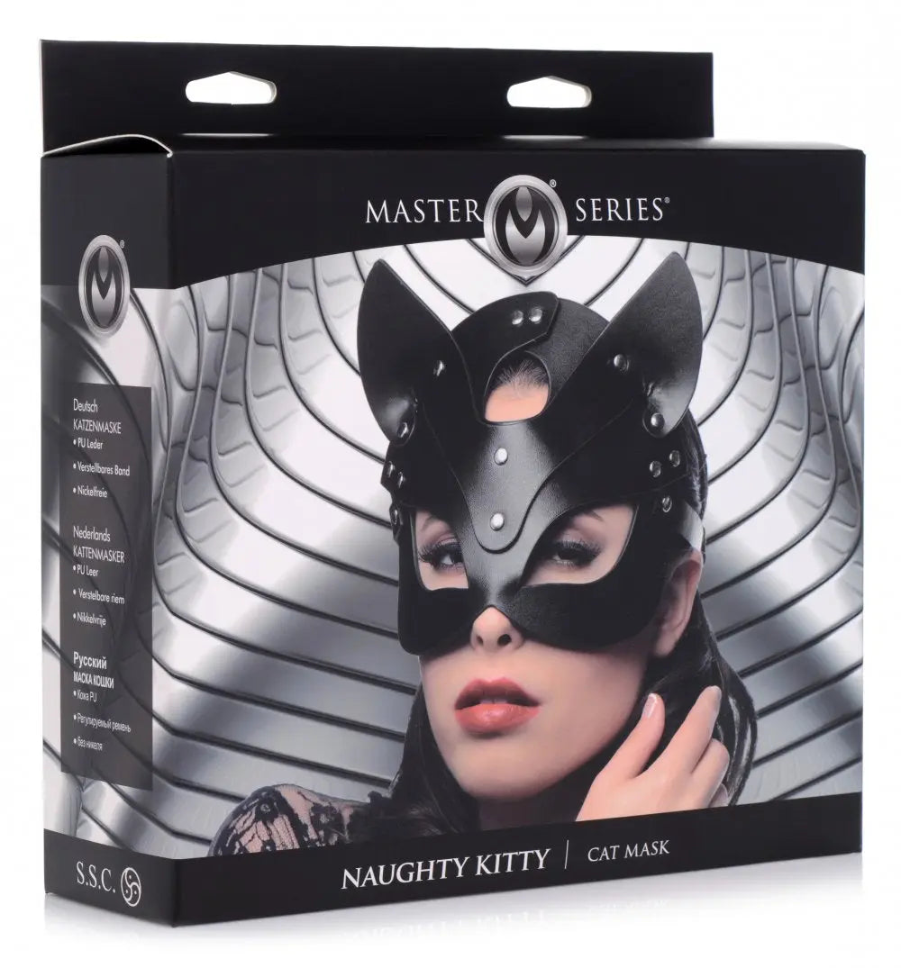 Naughty Kitty Cat BDSM Mask BDSM Pet Play