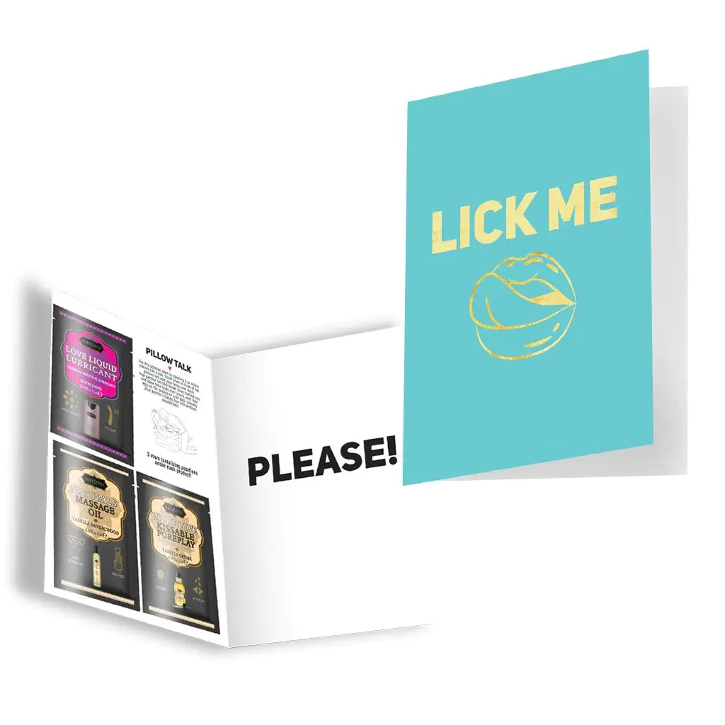 Naughty Notes Lick Me Accessories / Miscellaneous