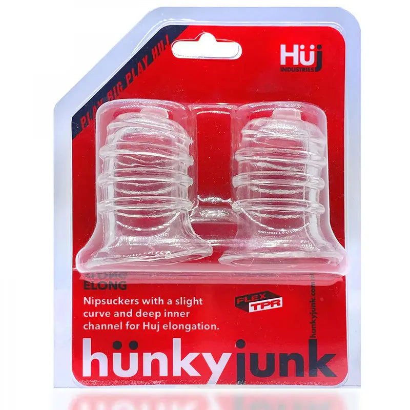 Nipple Suction Toy - ELONG Wide-Base Nipsucker Clear Fetish - Nipple Clips Clamps & Suckers