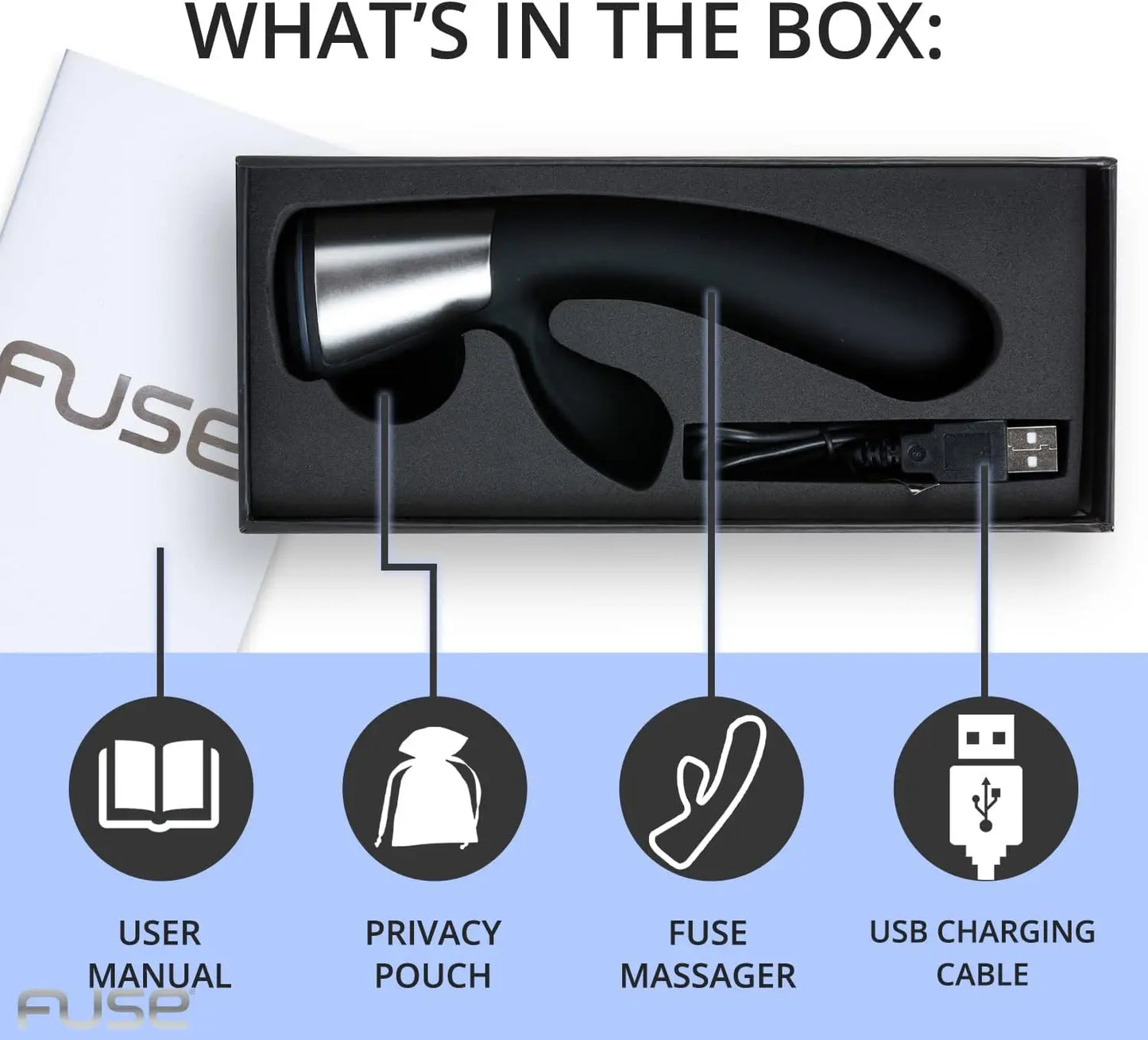 OhMiBod Fuse Bluetooth Rabbit Vibrator Sex Toy Rabbit Vibrators