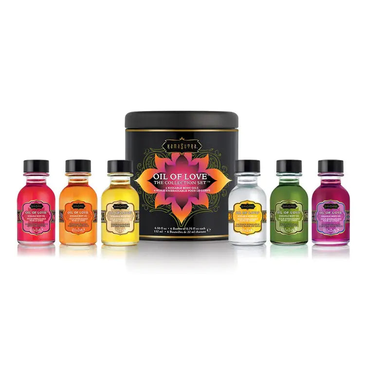Oil of Love Collection Set Lubes, Lotions and Accessories