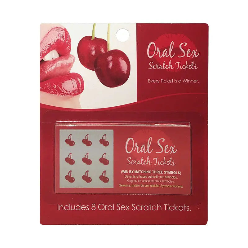 Oral Sex Scratch Tickets Games - Coupons & Scratchers