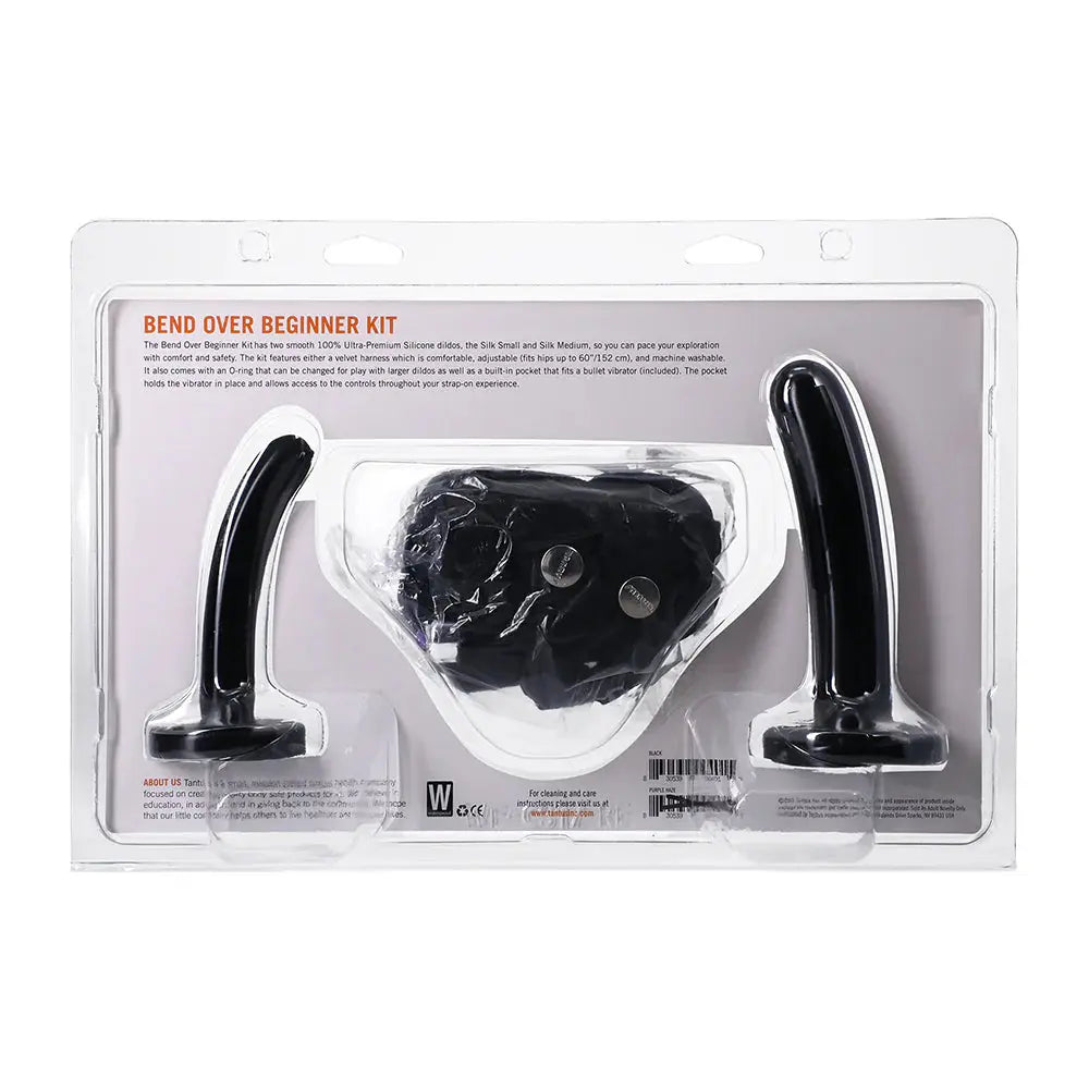 Pegging Kit Tantus Bend Over Beginner Strap-On Harness Kit Black Fetish - Kits