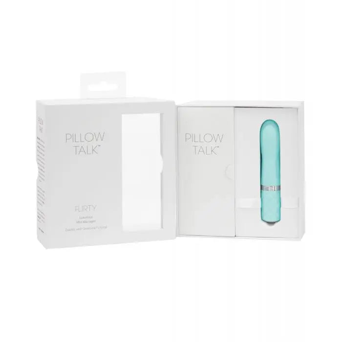 Pillow Talk Flirty Bullet Vibrator Sex Toy - Teal Vibrator