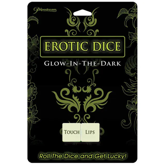 Pipedream Glow-in-the-Dark Erotic Dice Games - Dice