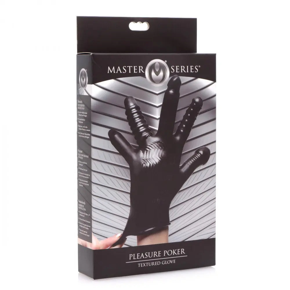 Pleasure Poker Sensory BDSM Textured Glove Sensory Toys