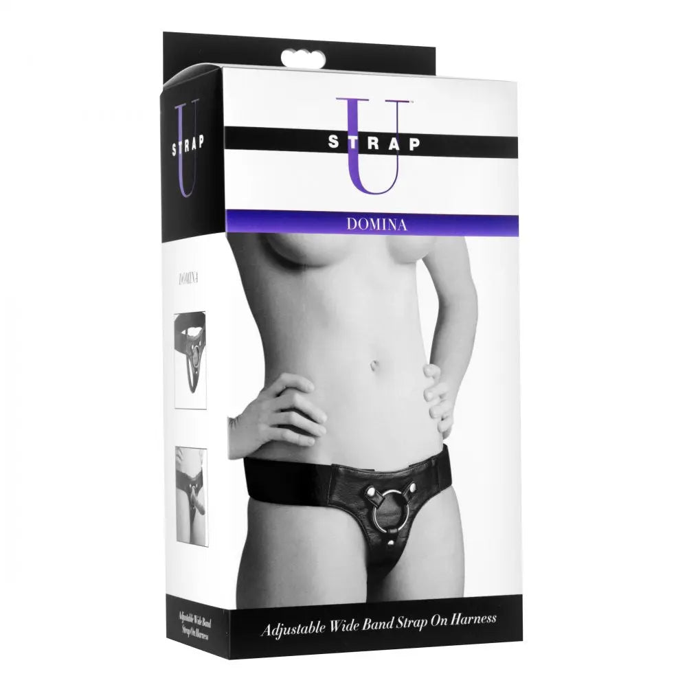 Plus Size Harness - Domina Wide Band Strap On Harness Strap-Ons and Harnesses
