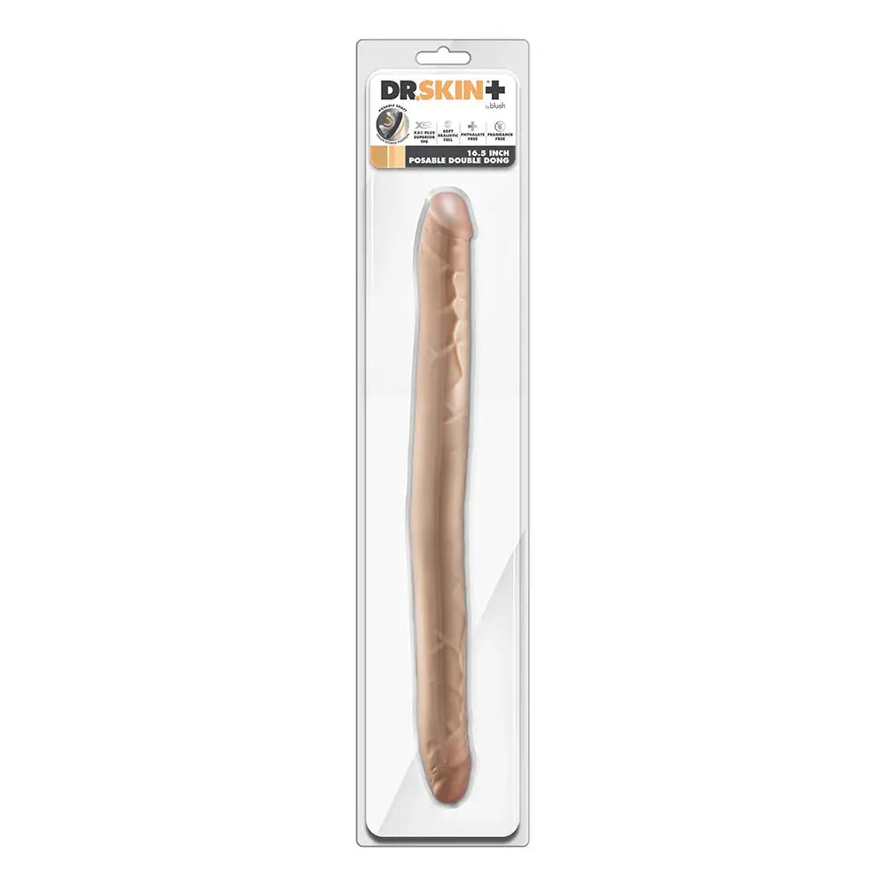Posable Double Dong Two Sided Dildo Sex Toy Double Dildo